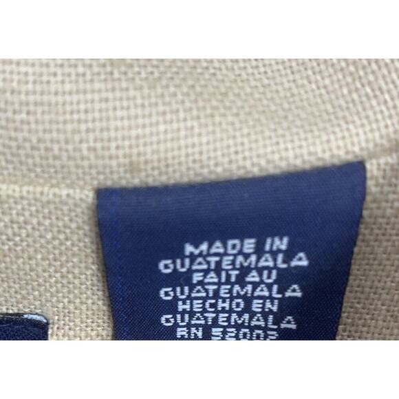 Vintage Liz Claiborne x LizSport Sz L Tan Linen Blend Chore Barn Jacket Topper - Picture 4 of 6